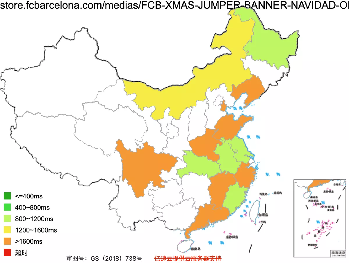 FC Barcelona's Access Speed is Slow if Accessible in China