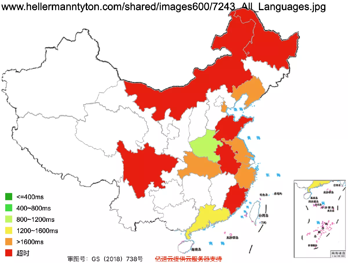 Images on HellermannTyton's website are not accessible in China