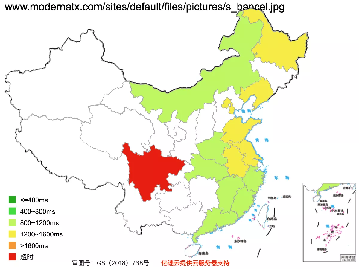 Images on Moderna's website are not accessible in China