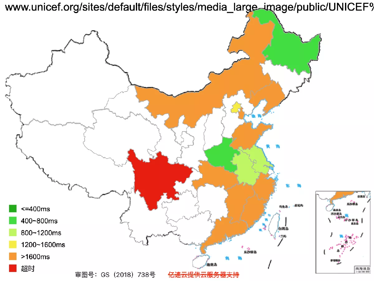 UNICEF's Access Speed is Slow if Accessible in China